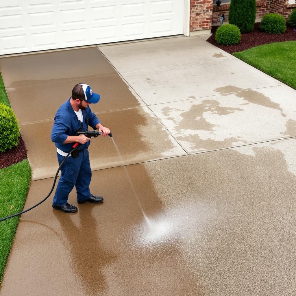 Professional pressure washing service
